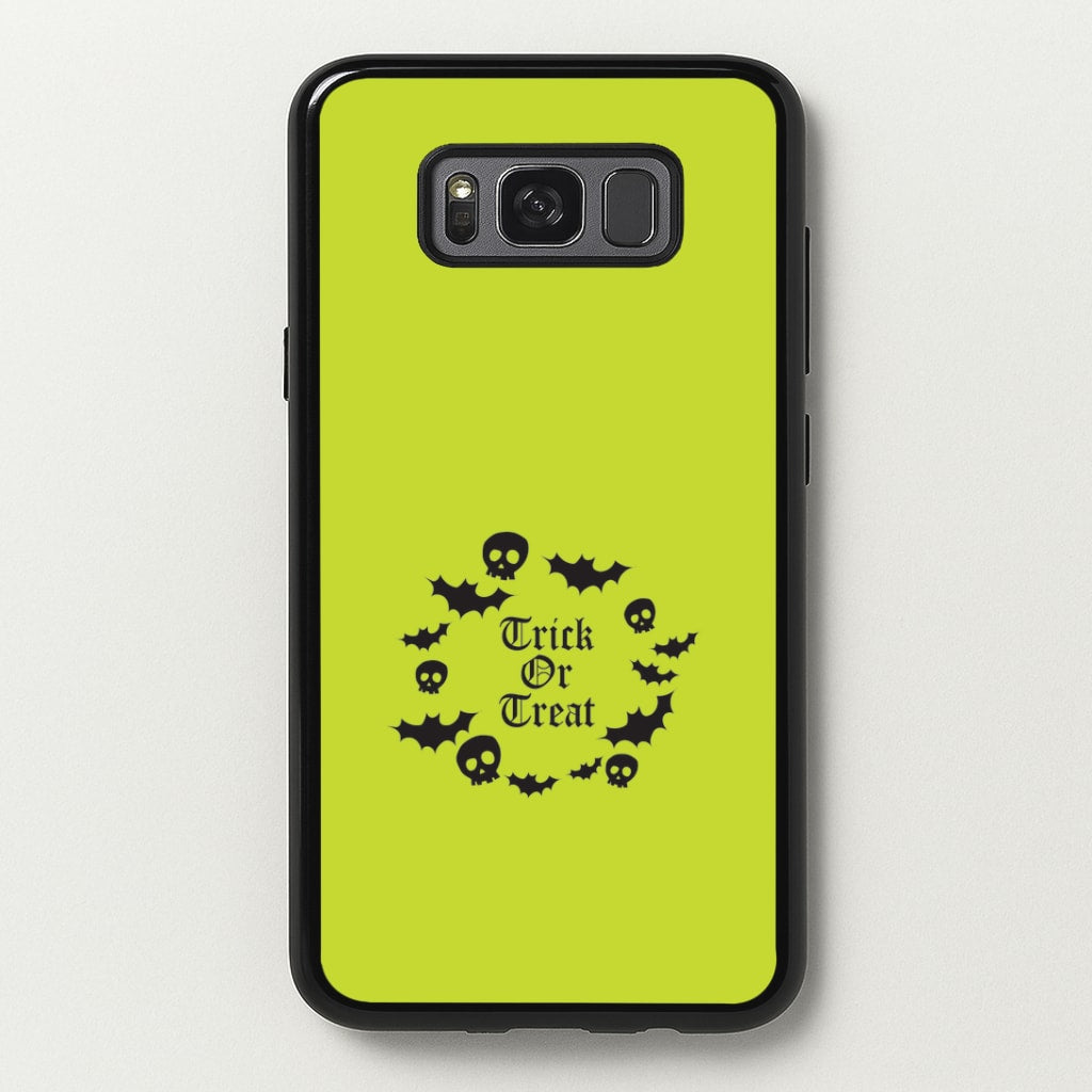 Trick Or Treat Wreath Galaxy S8 Plus Case