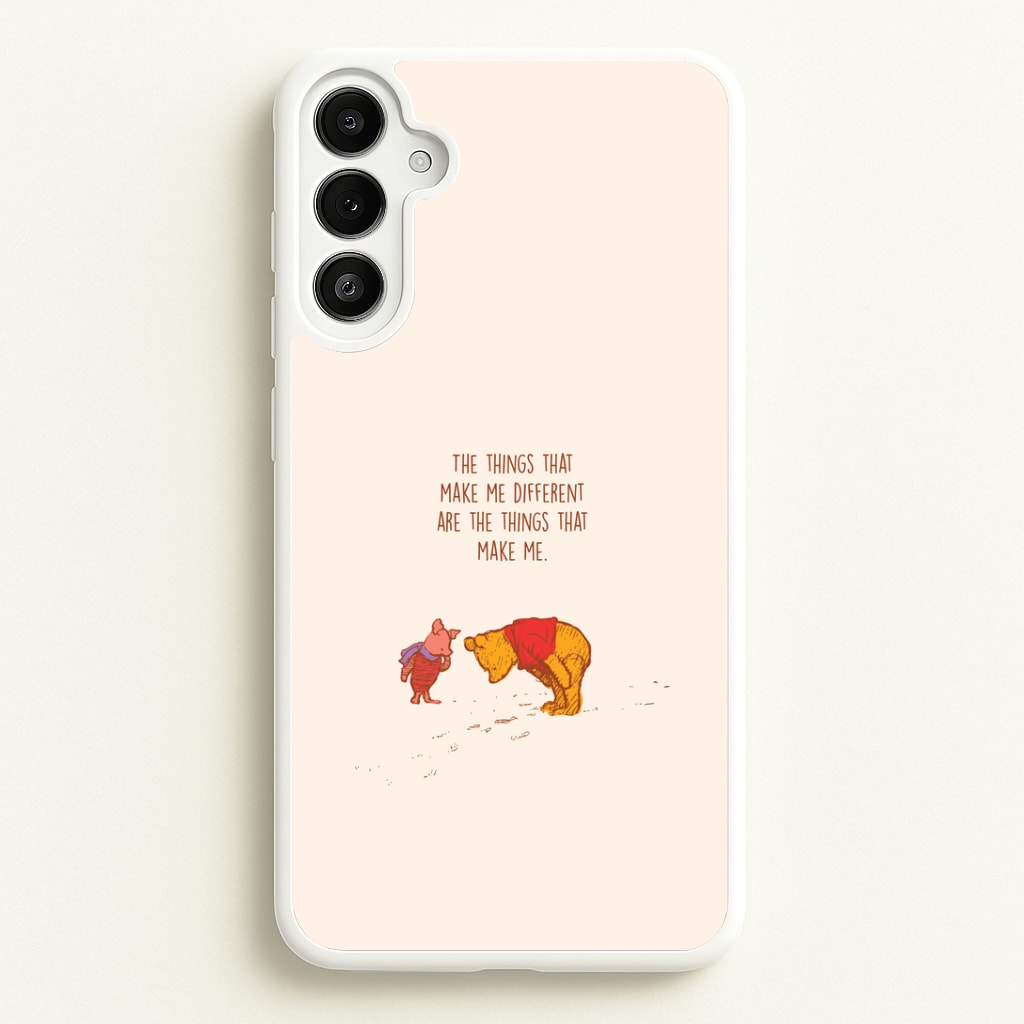 The Things That Make Me Different Galaxy A36 Case