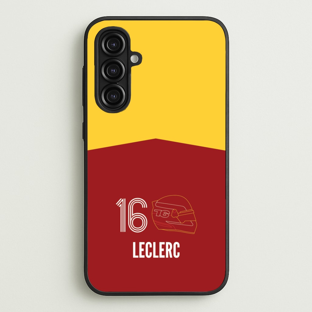 Leclerc Helmet 2026 Galaxy A16 Case