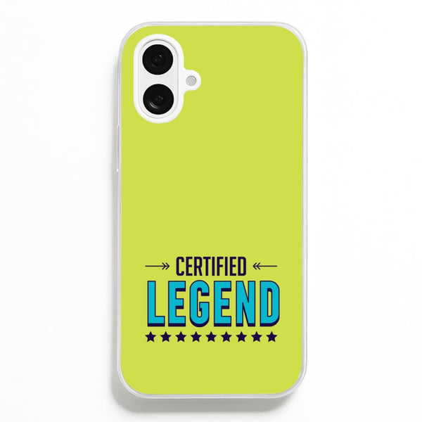 Certified Legend iPhone 16 Plus Case