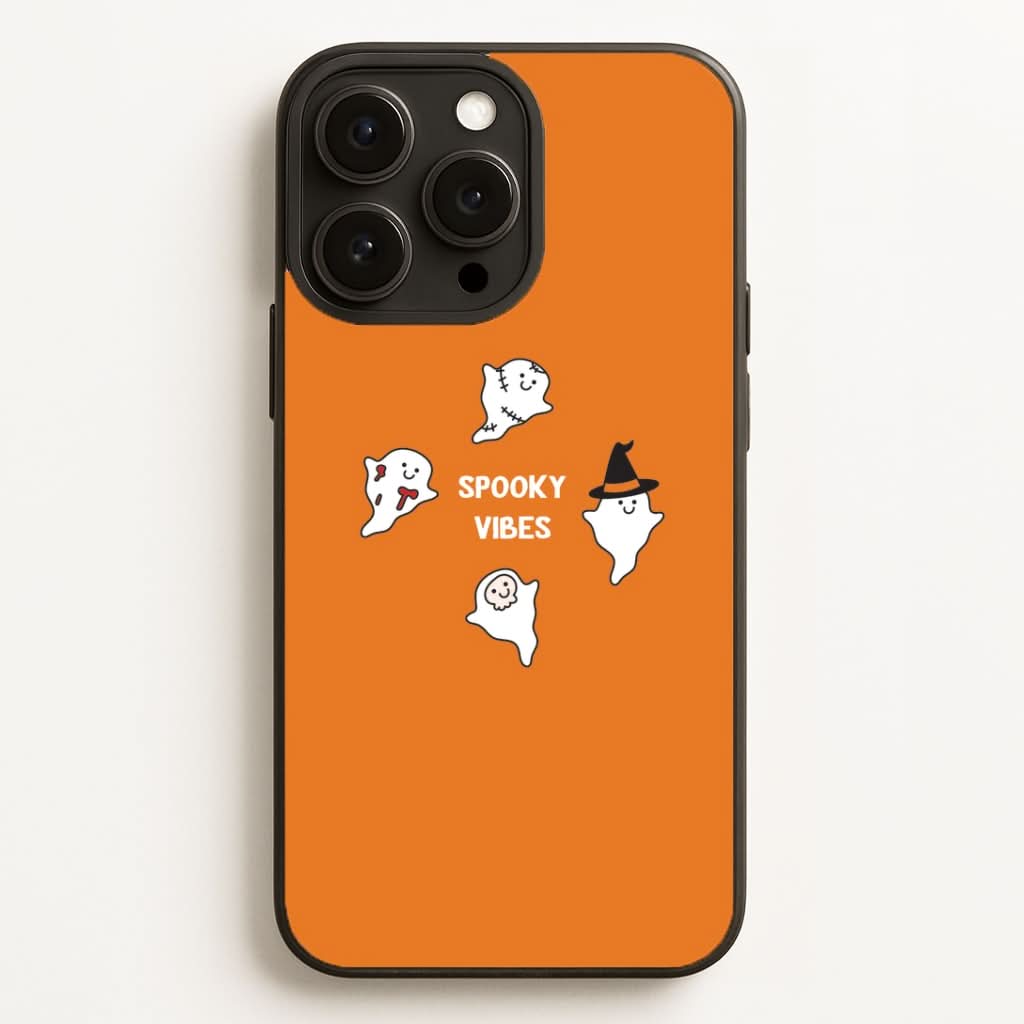Spooky Vibes Ghosties I Phone Case for Apple iPhone, Samsung Galaxy, Huawei and Google Pixel