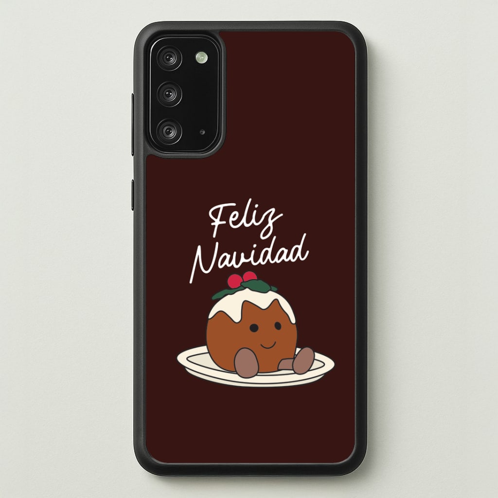 Christmas Pudding Plush Galaxy Note 20 Case