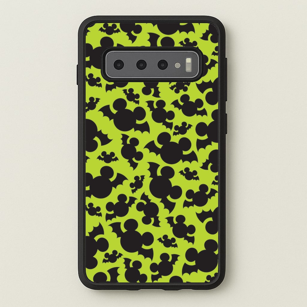 Mouse Bats Pattern Galaxy S10 Case