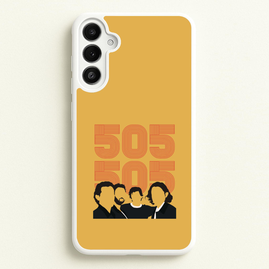 505 Band Members Light Galaxy A34 Case