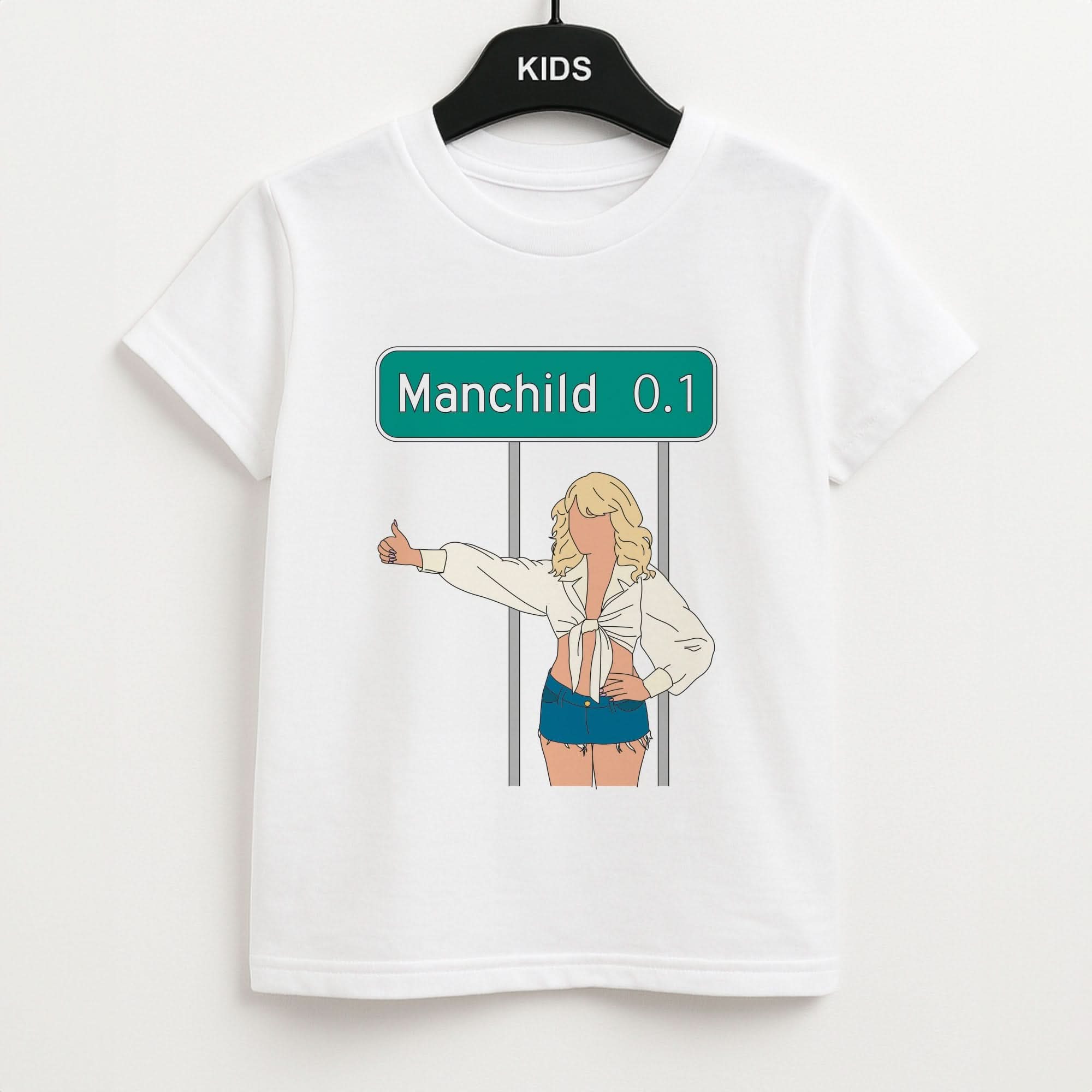 Man Child Miles Kids Unisex T-Shirt