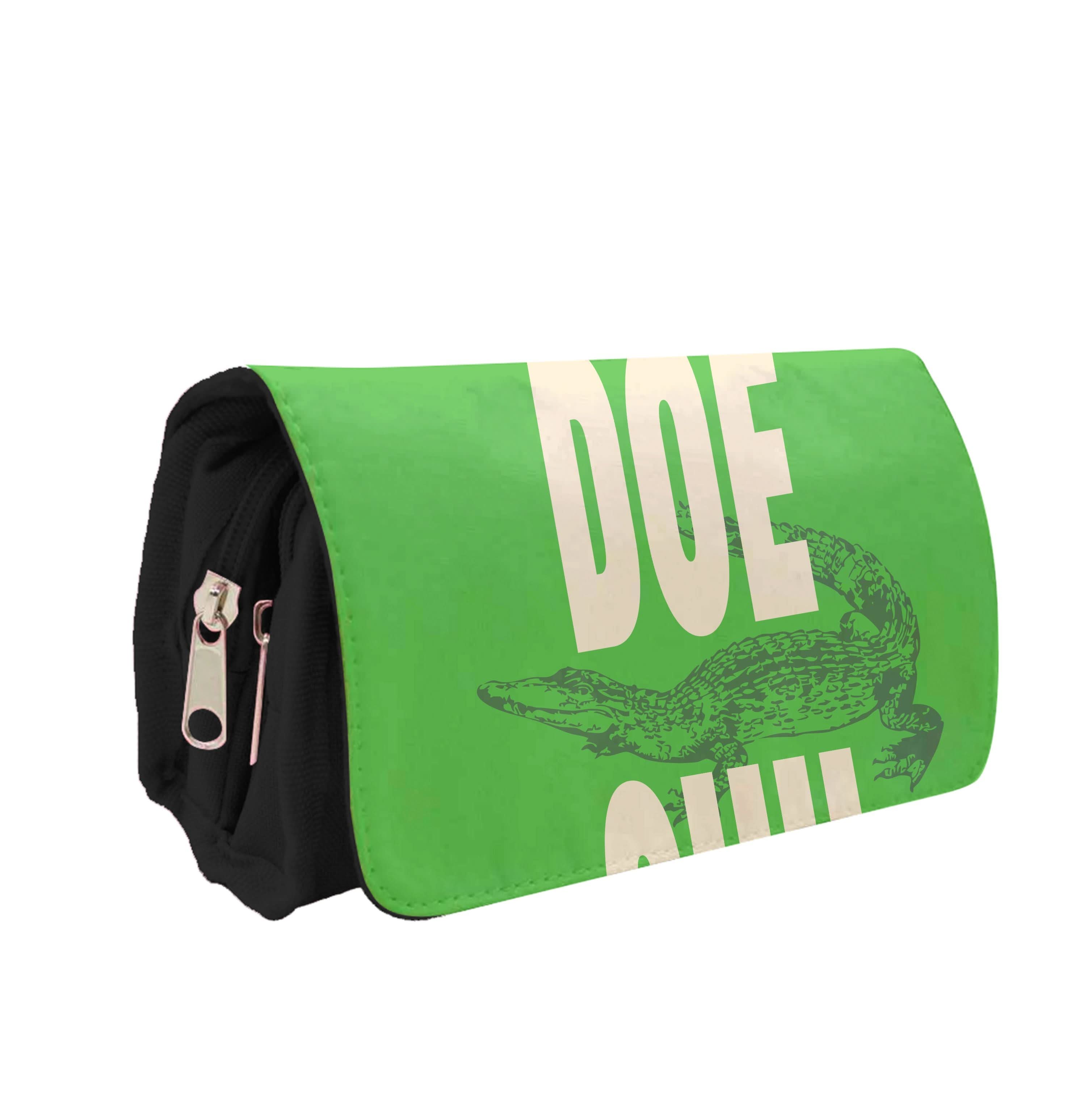 Rapper Alligator Print Pencil Case