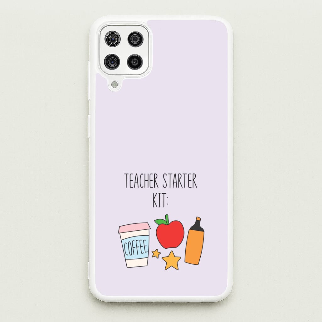 Teacher Starter Kit Galaxy A12 Case