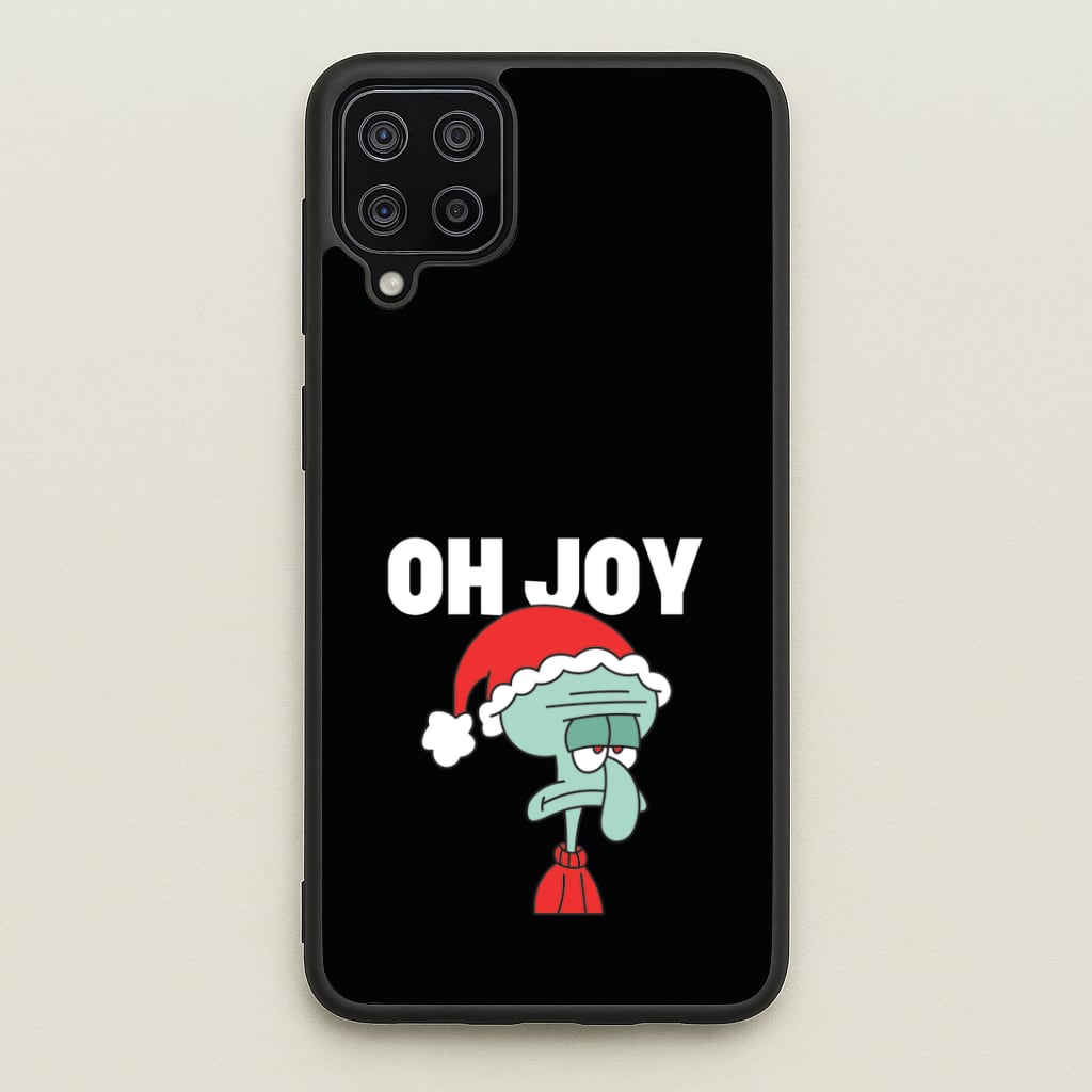 Oh Joy Cartoon Squid Galaxy A12 Case