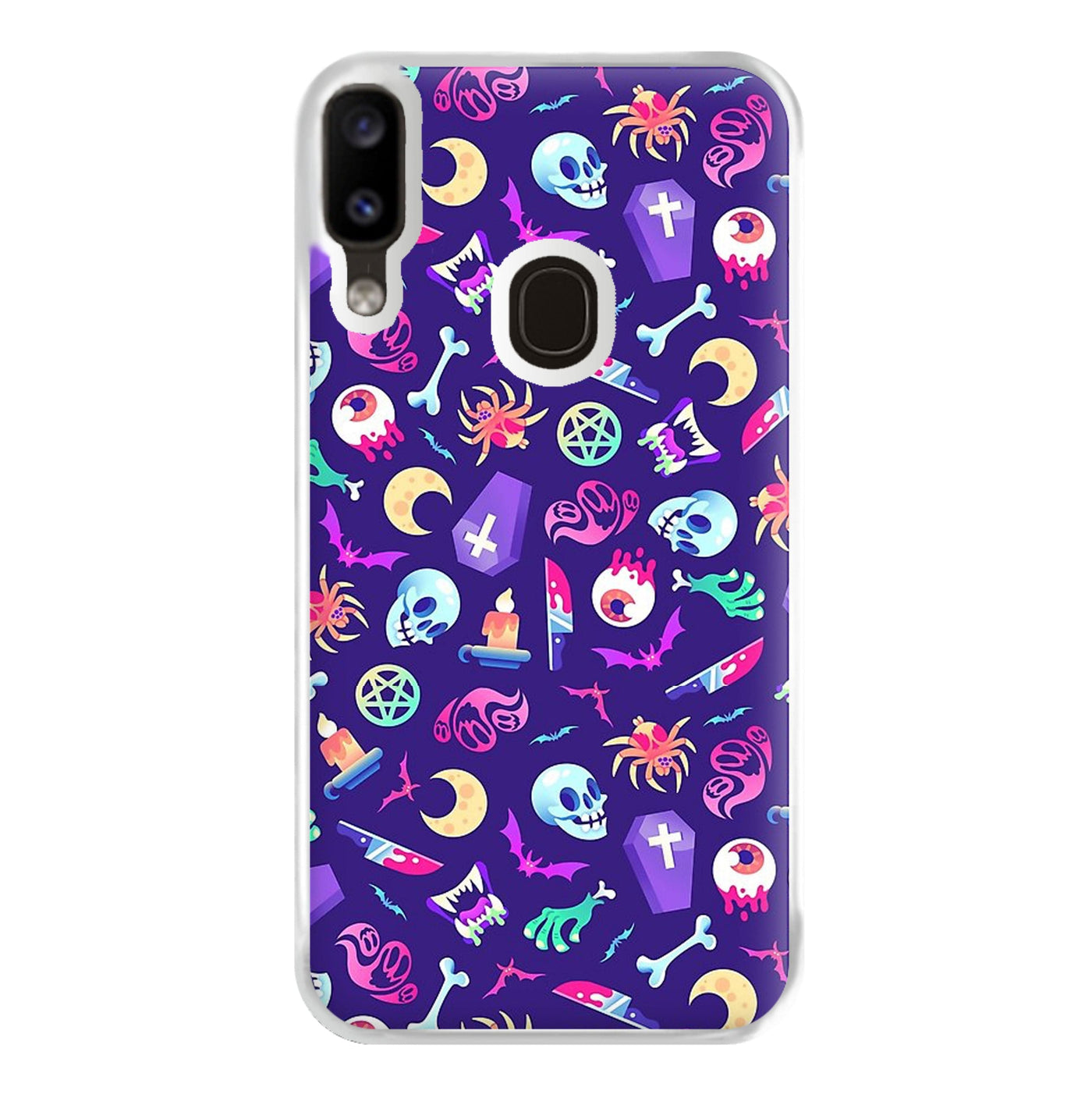Horroriffic Halloween Pattern Phone Case
