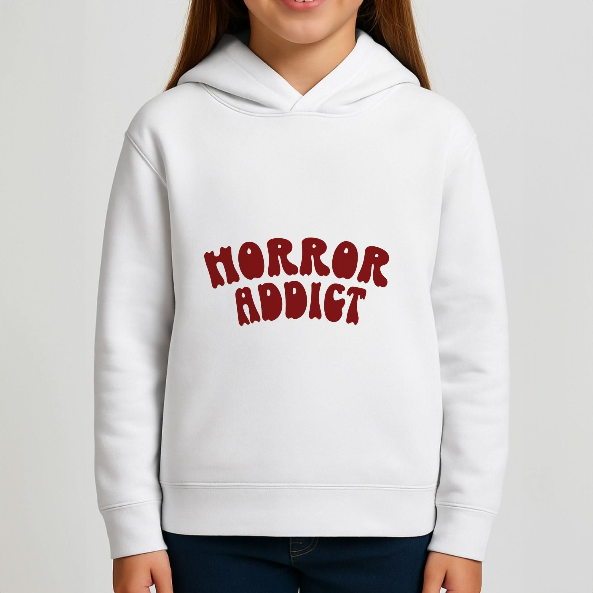 Horror Addict Girls Hoodie