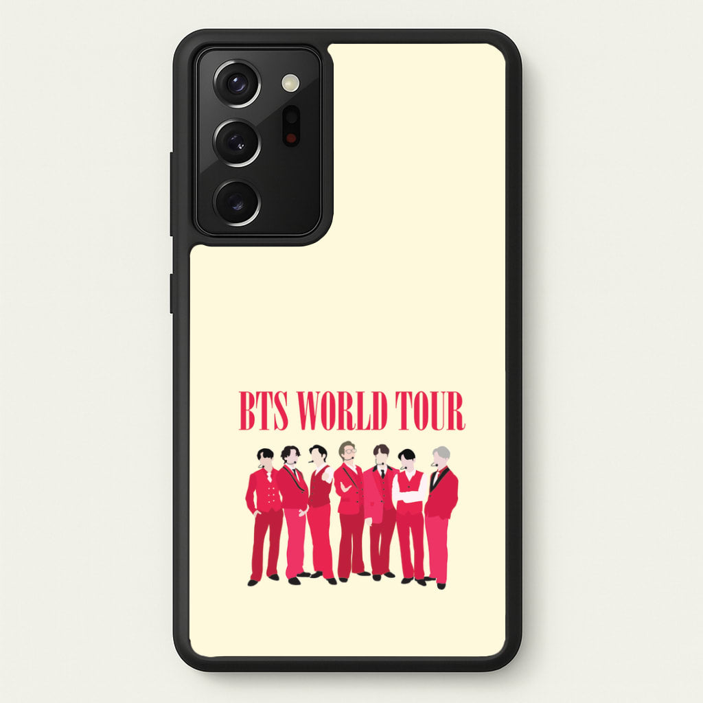 K-Pop Band World Tour 2026 Galaxy Note 20 Ultra Case