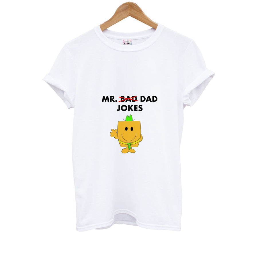 Mr Dad Jokes - Personalised Father's Day Kids T-Shirt