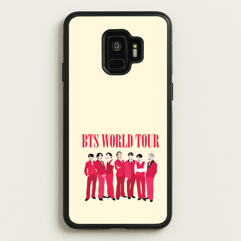 K-Pop Band World Tour 2026 Galaxy S9 Case