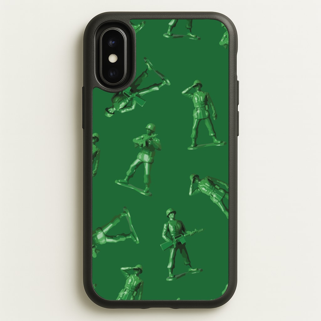Toy Army Soldier Pattern iPhone X / XS Case