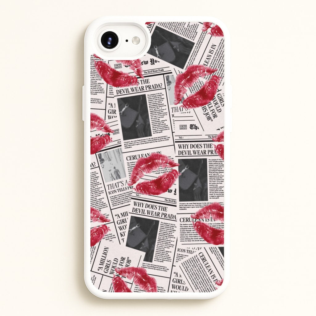 Front Page Kisses iPhone 6 / 7 / 8 / SE Case