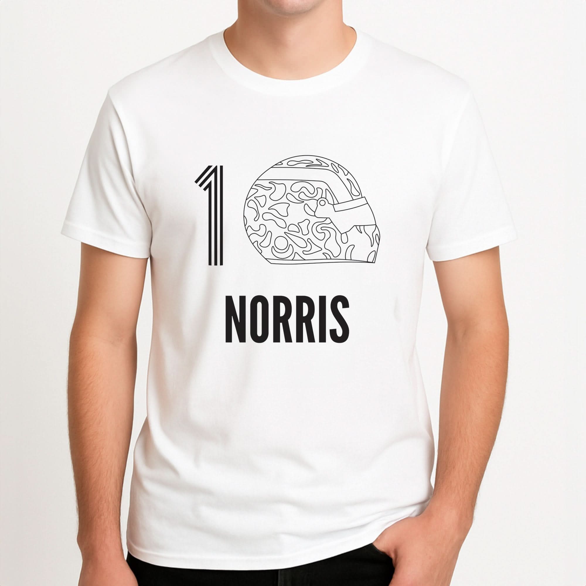 Norris Helmet 2026 Mens T-Shirt