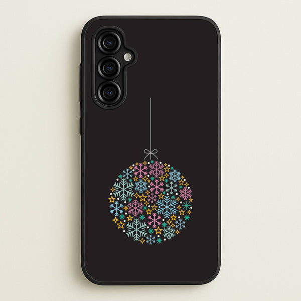 Geometric Bauble Galaxy A54 Case