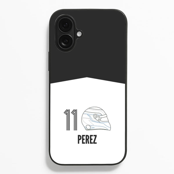 Perez Helmet 2026 iPhone 16 Case