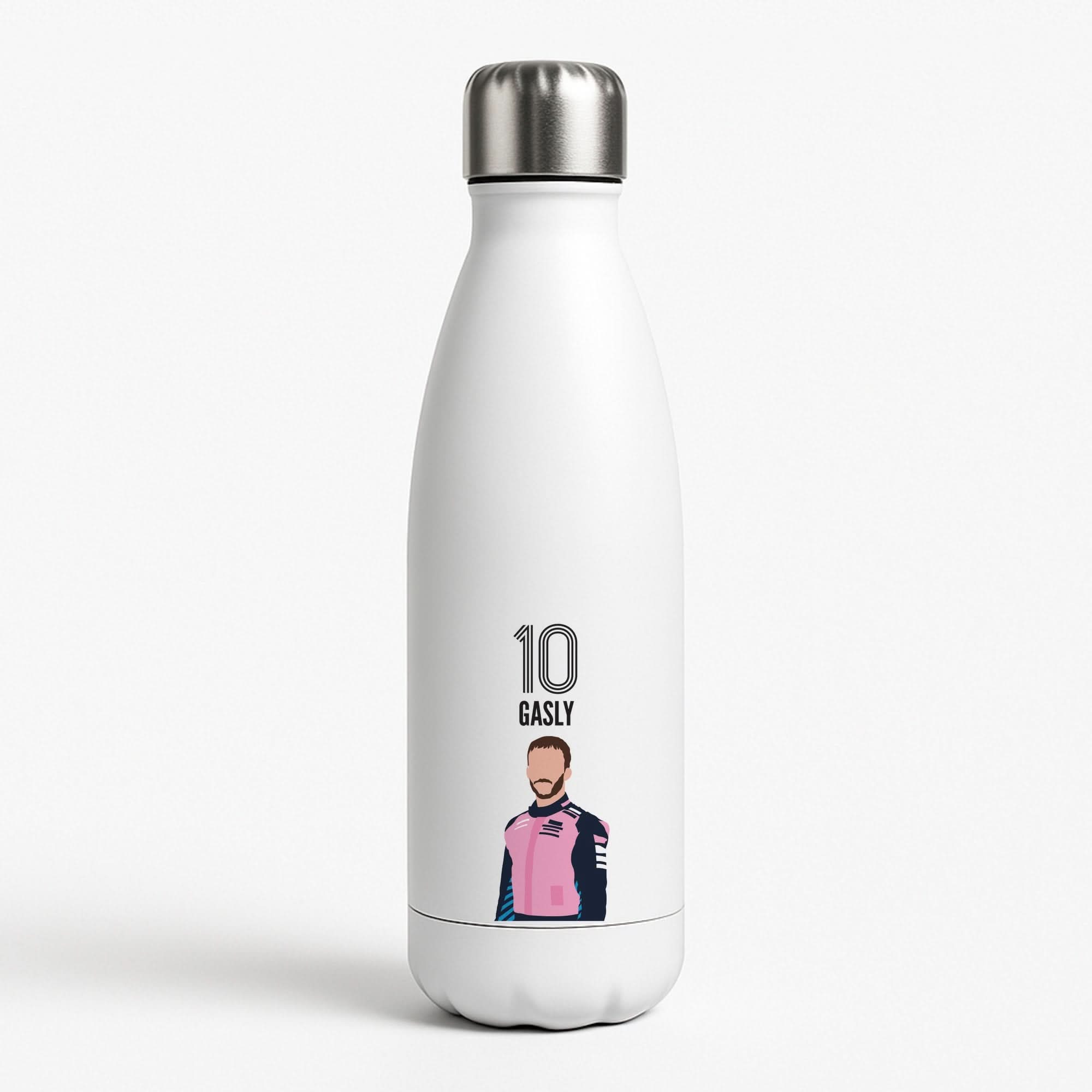 Gasly 2026 White Water Bottle