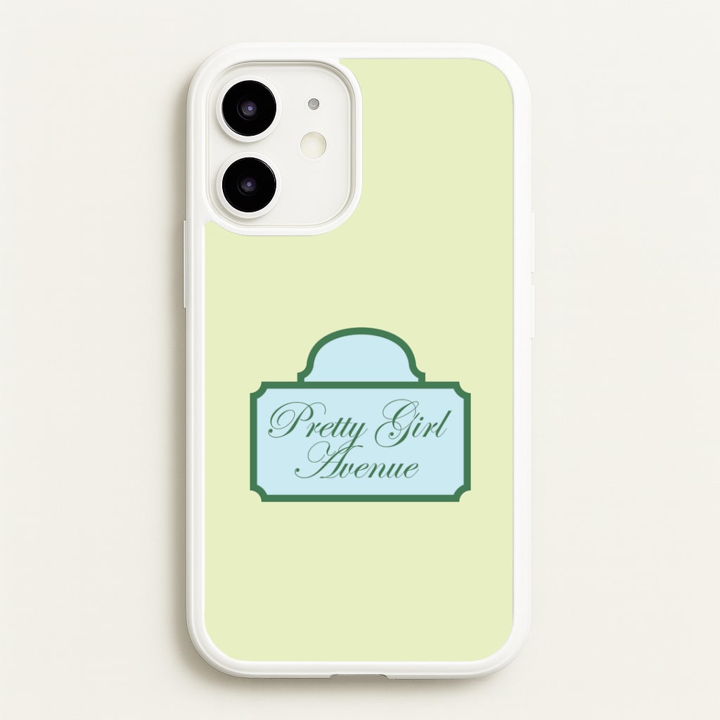 Pretty Girl Avenue iPhone 12 / 12 Pro Case