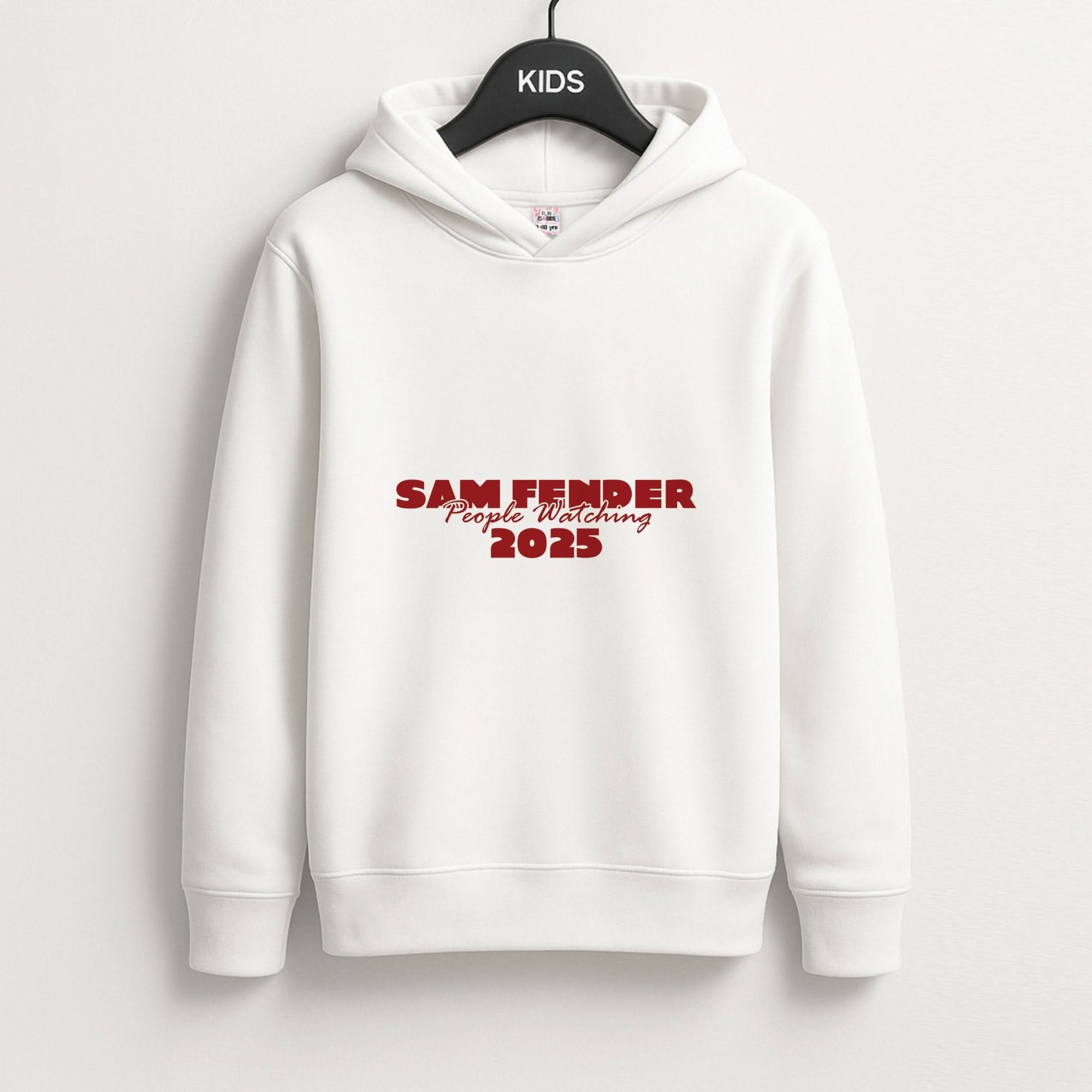 Stripes People Watching 2025 Kids Hoodie