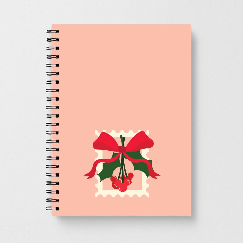 Cartoon Mouse Holly Notebook