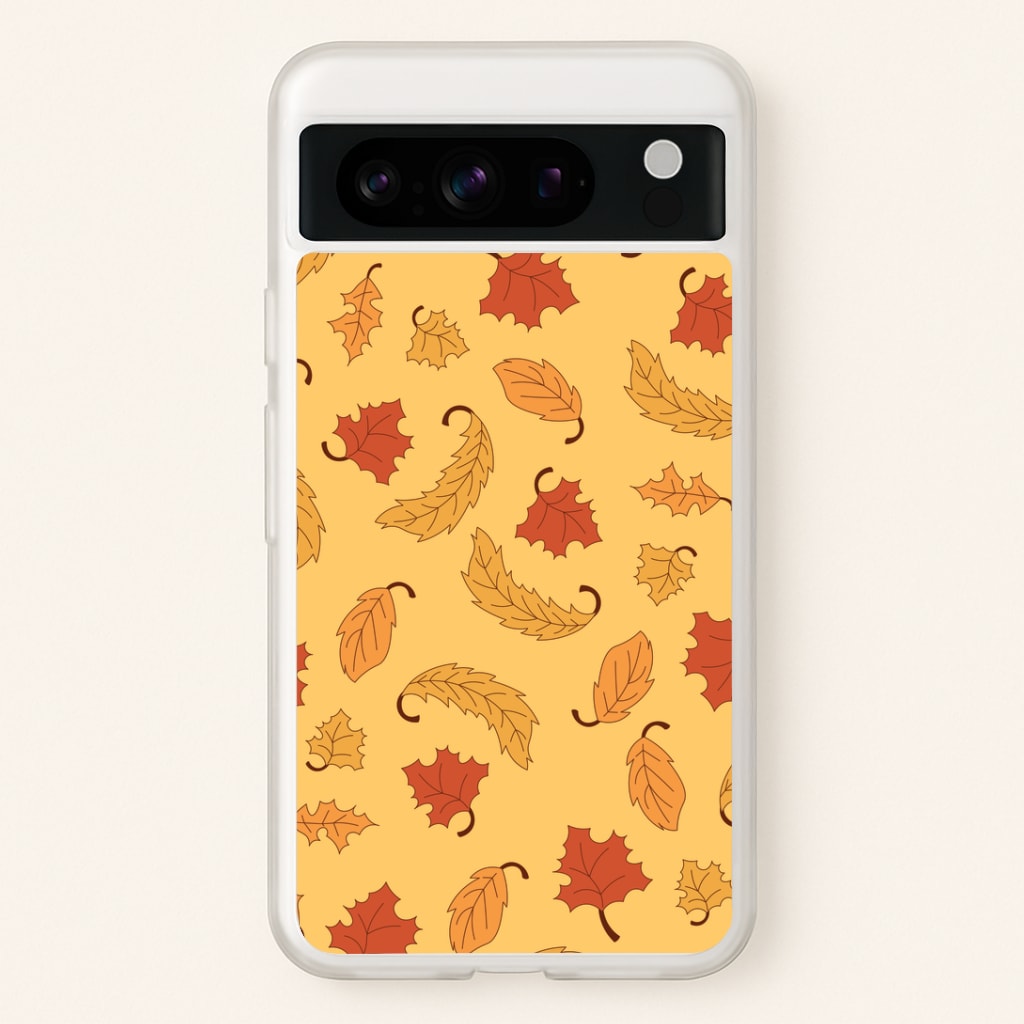 Leaves Assortment Pattern Google Pixel 8 Pro Case