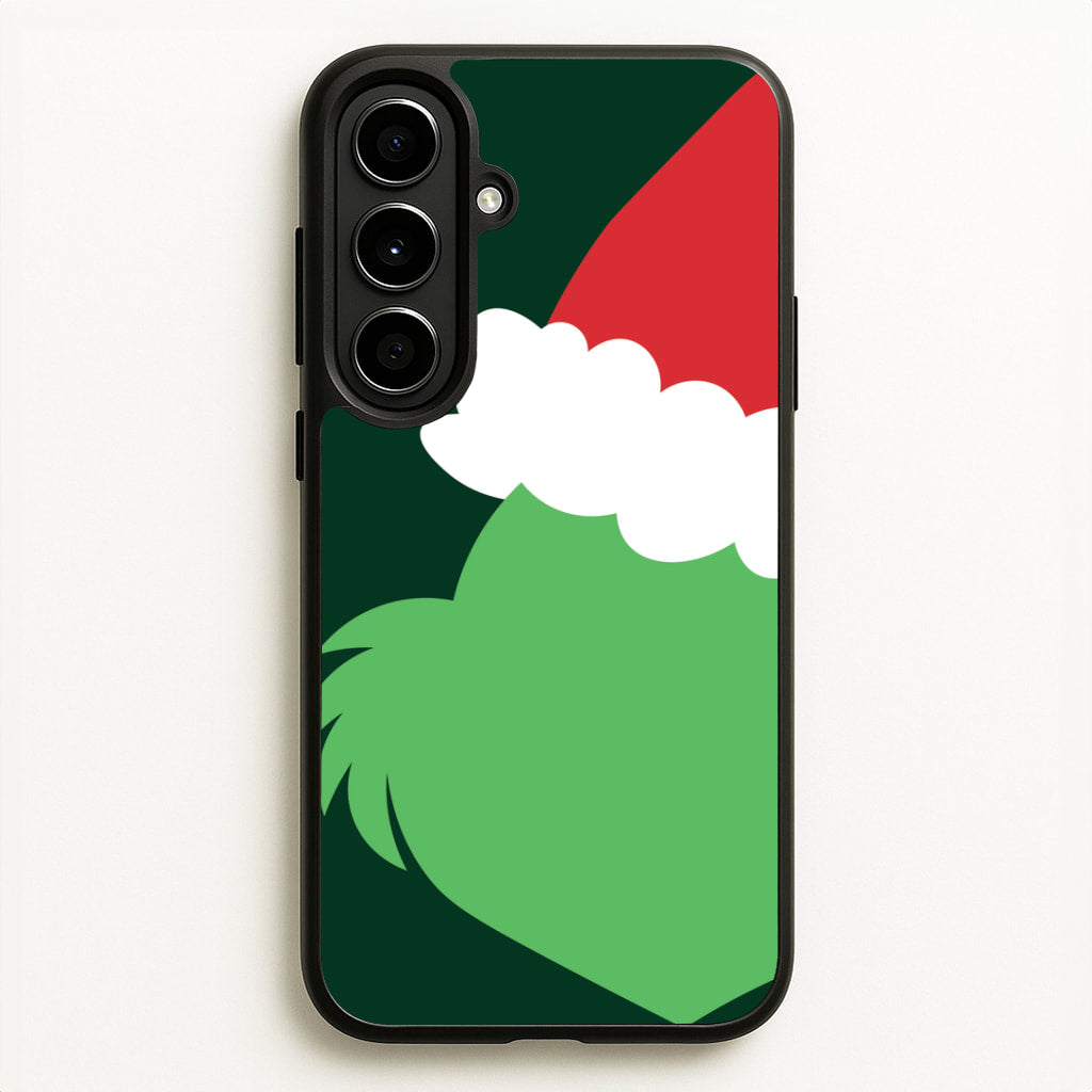 Green Creature Faceless Galaxy A56 Case