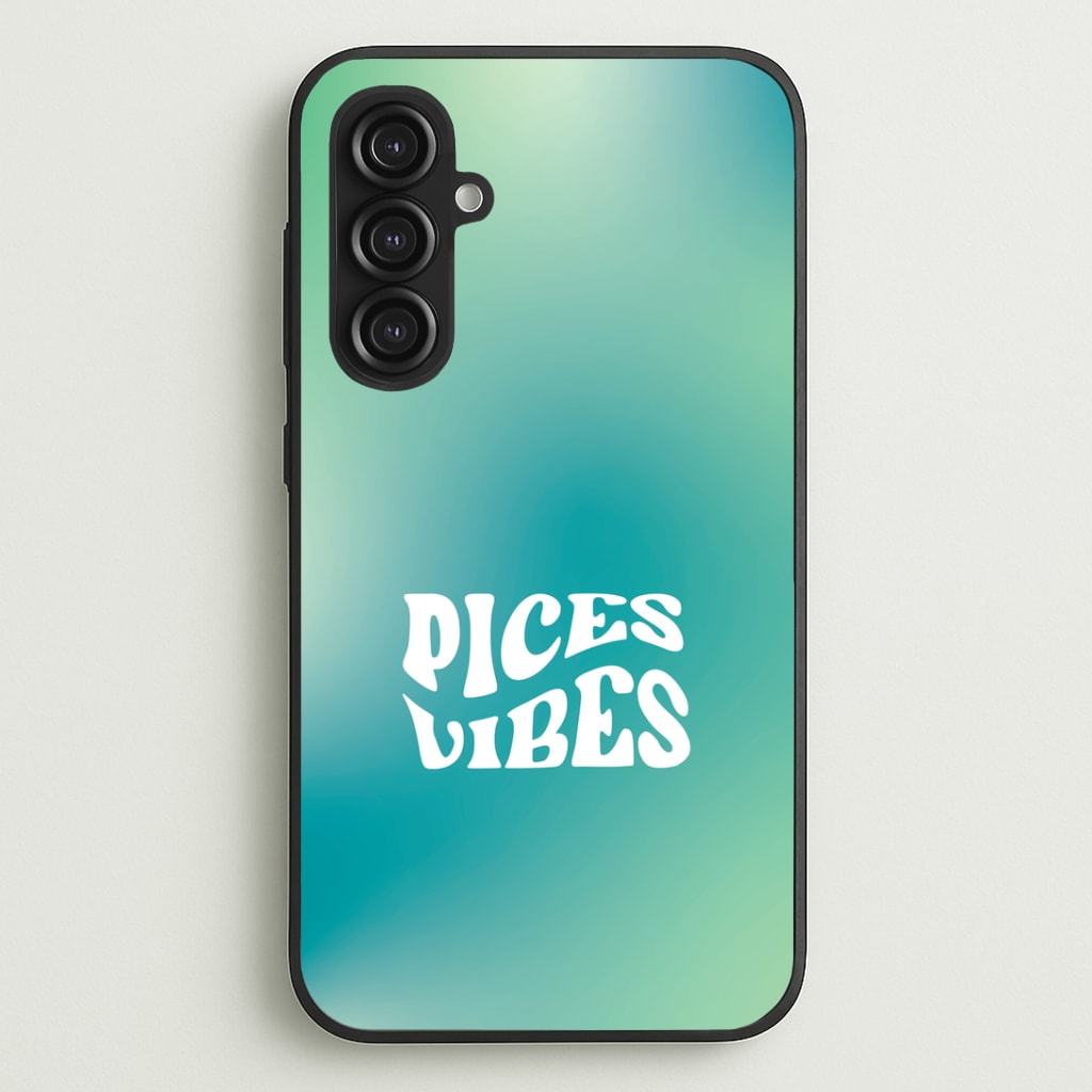 Pices Vibes Gradient Zodiac Galaxy S23FE Case