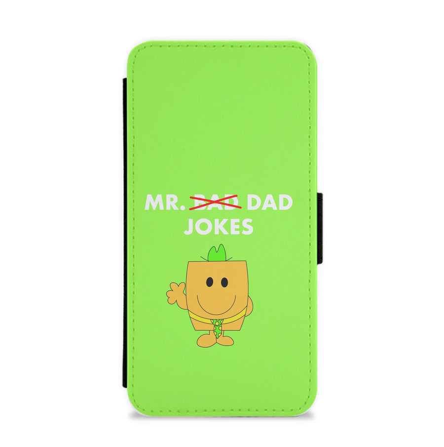 Mr Dad Jokes - Personalised Father's Day Flip / Wallet Phone Case