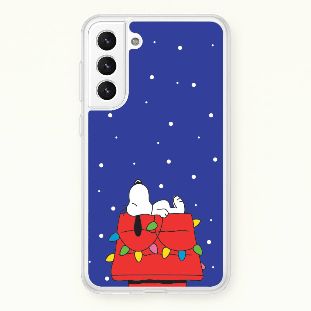 Cartoon Beagle Fairylights Galaxy S22 Plus Case