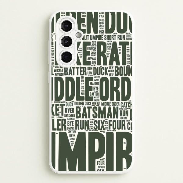 Cricket Wordscape Galaxy A14 Case
