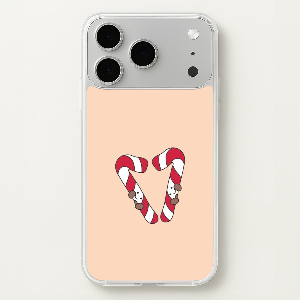 Christmas Candycane Plushies iPhone 17 Pro Max Case