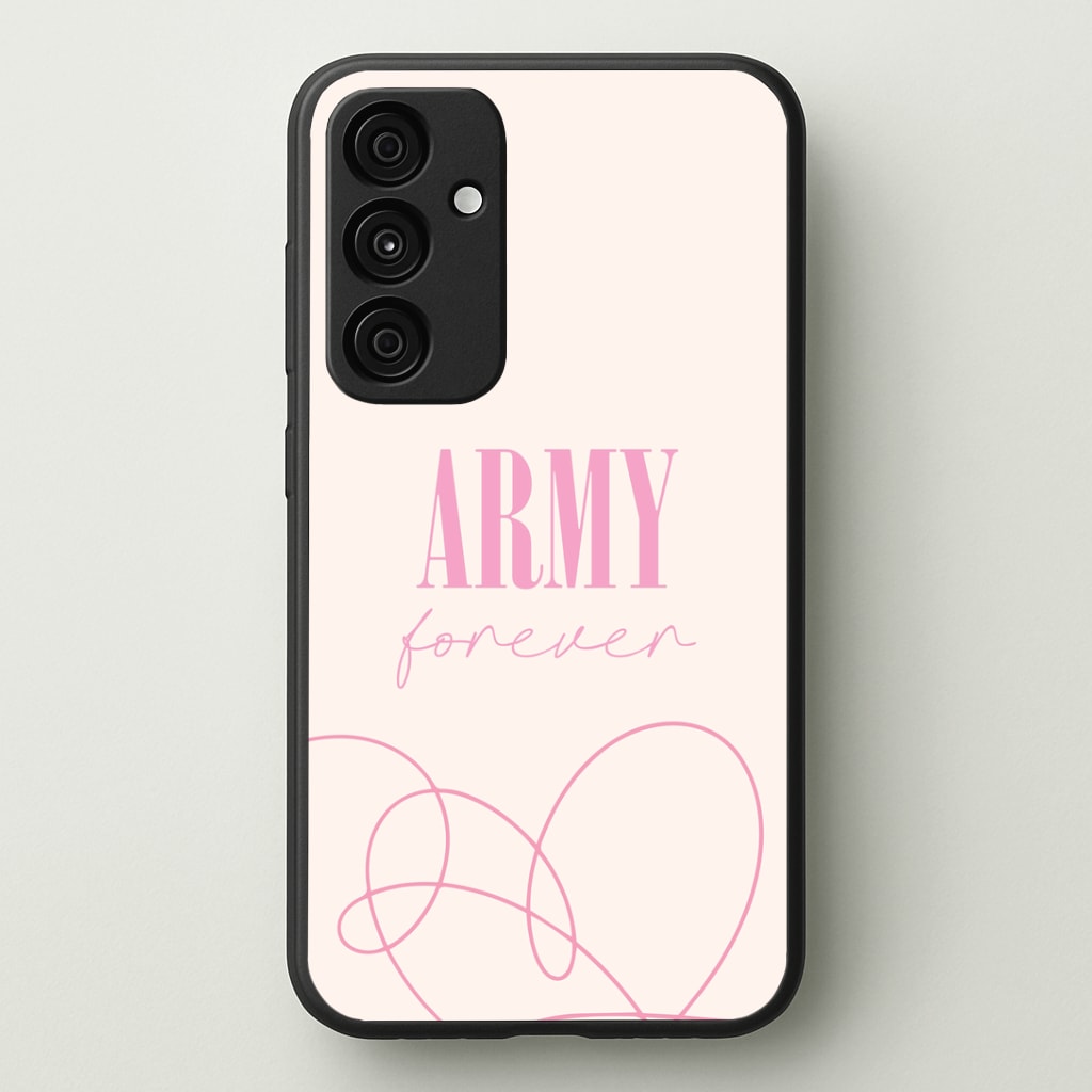 Army Forever Pink Galaxy A35 Case