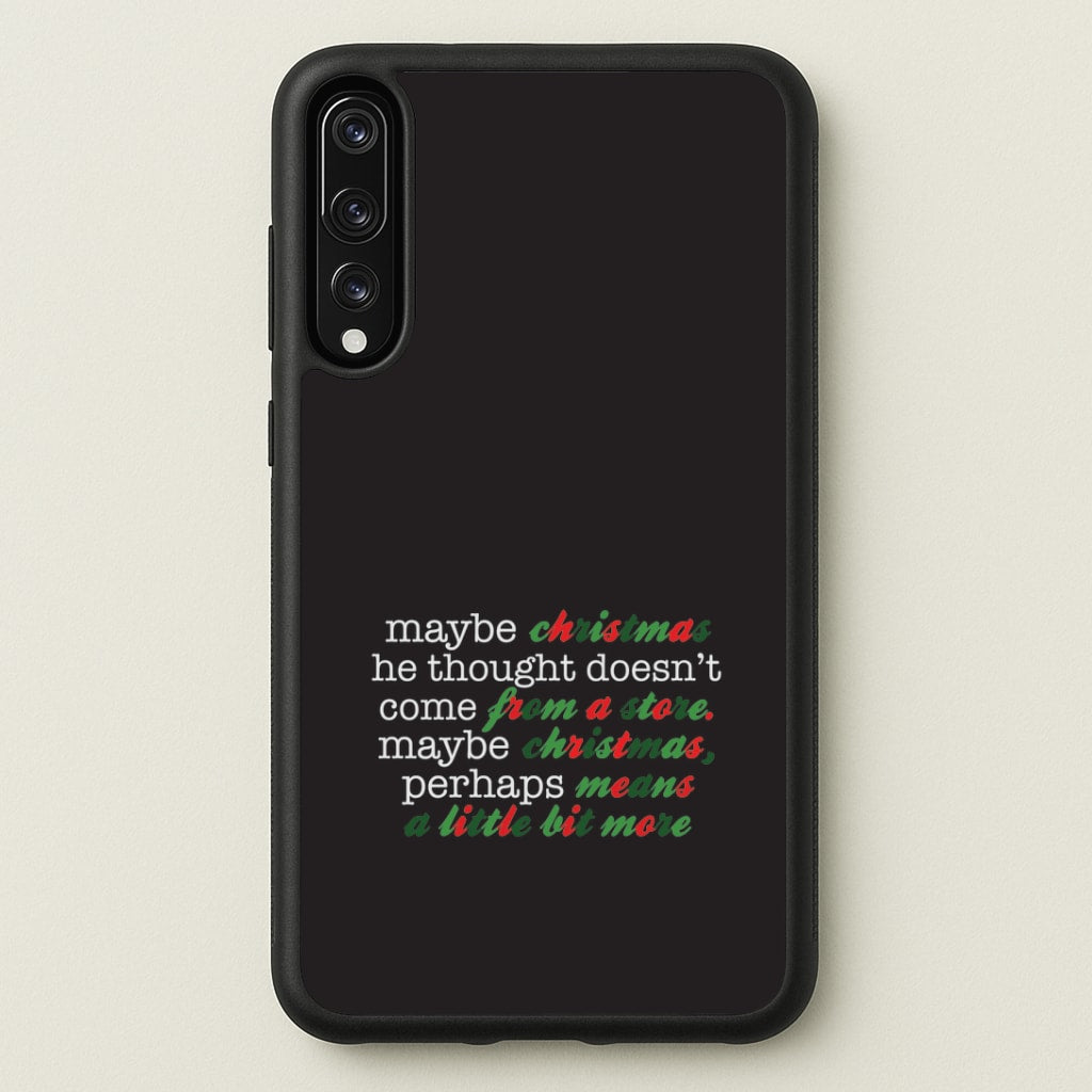 Green Creature Quote Huawei P20 Pro Case