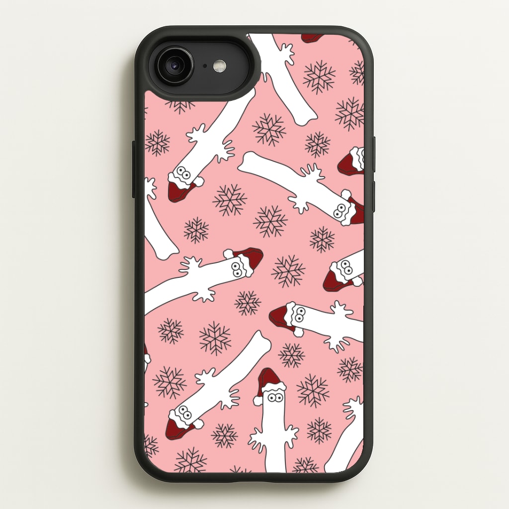 Wiggly Moom Xmas Hat Pattern iPhone 6 Plus / 7 Plus / 8 Plus Case