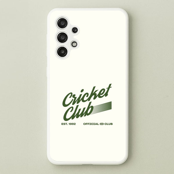Official Cricket Club Galaxy A13 Case