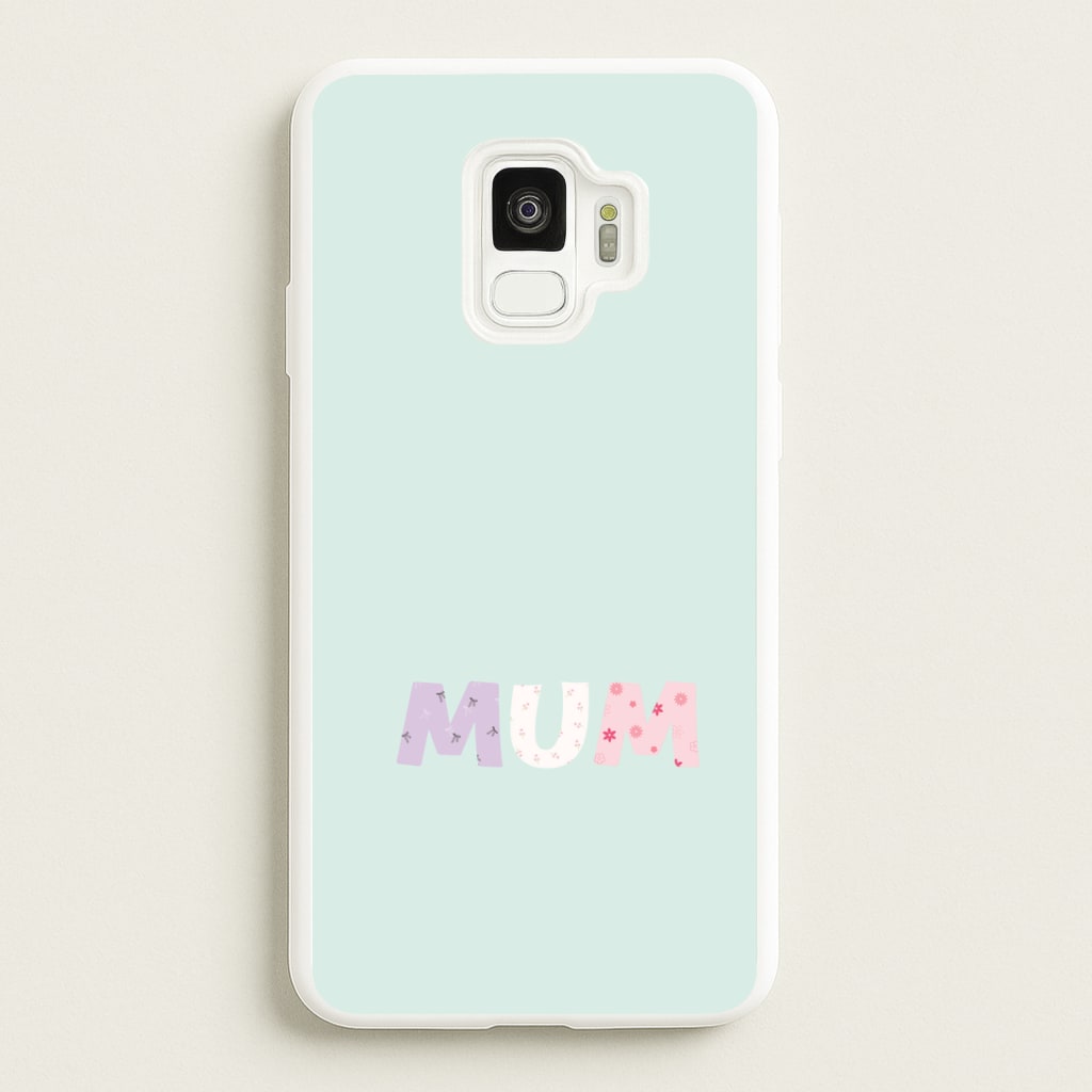 Mum Patchwork Galaxy S9 Case