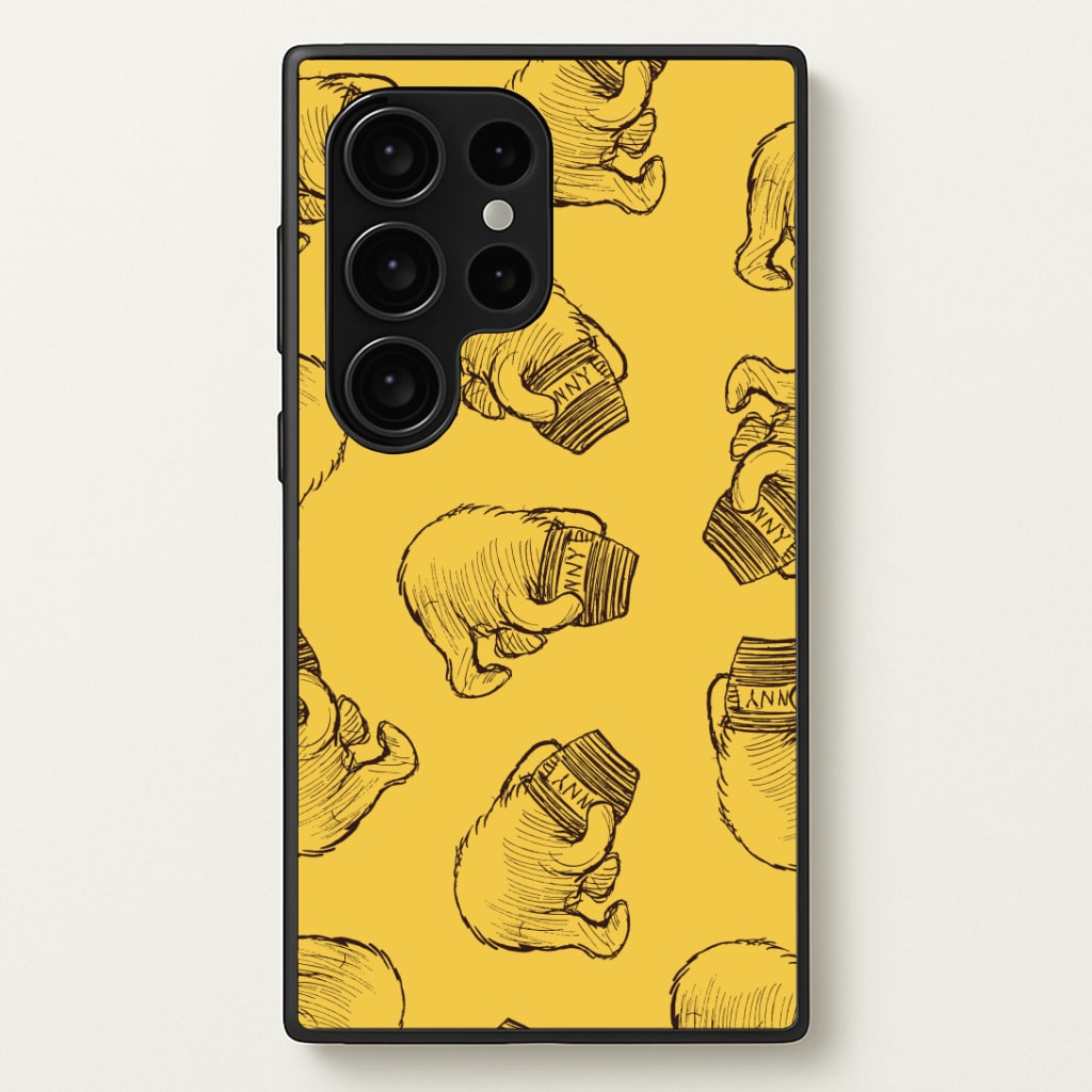 Winnie Honey Pot Pattern Galaxy S24 Ultra Case