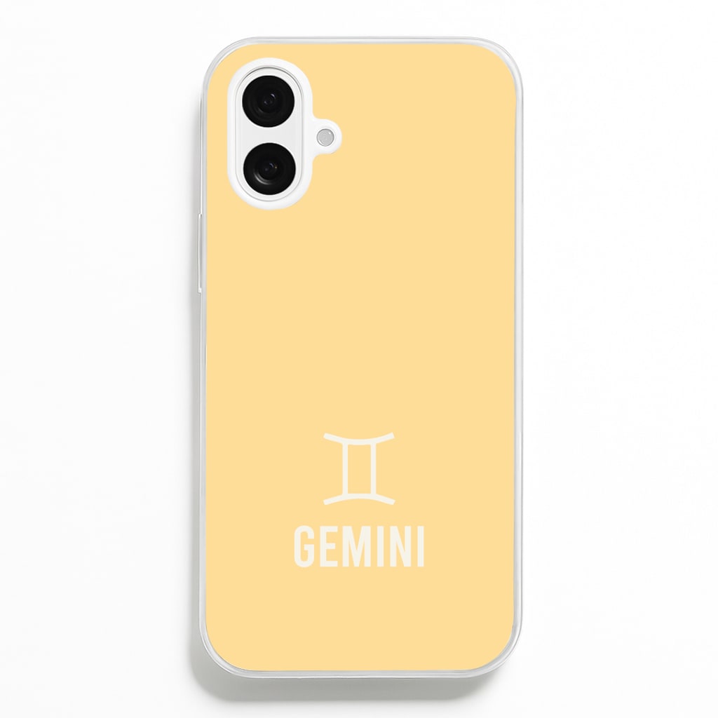 Gemini Pastel Zodiac iPhone 16 Plus Case