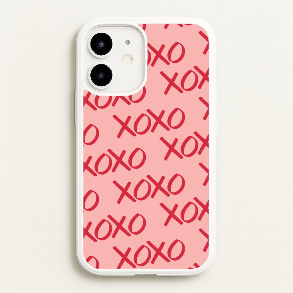 XOXO Pattern iPhone 12 / 12 Pro Case
