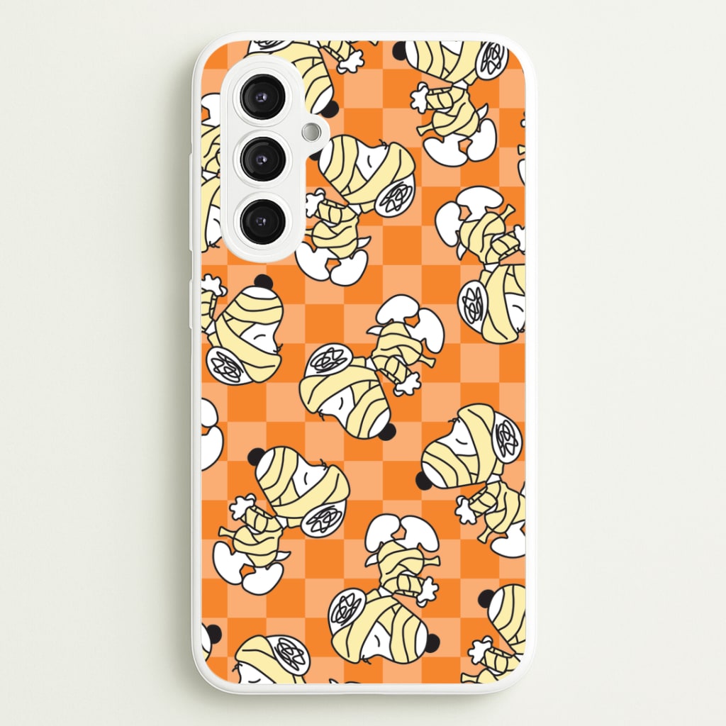 Mummy Cartoon Beagle Pattern Galaxy S23FE Case