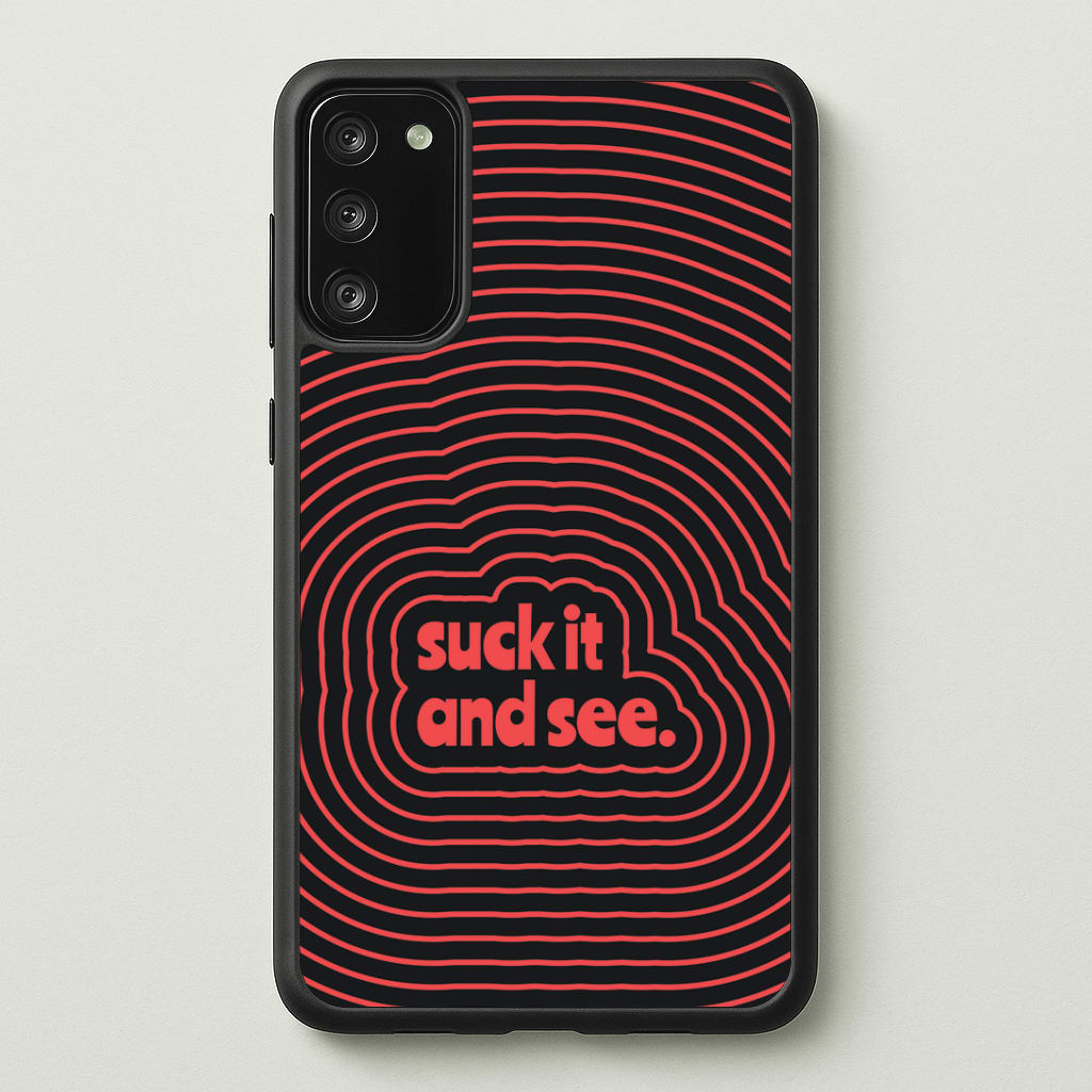 Suck It And See Psychedelic Galaxy A41 Case