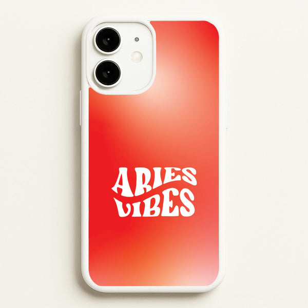 Aries Vibes Gradient Zodiac iPhone 11 Case
