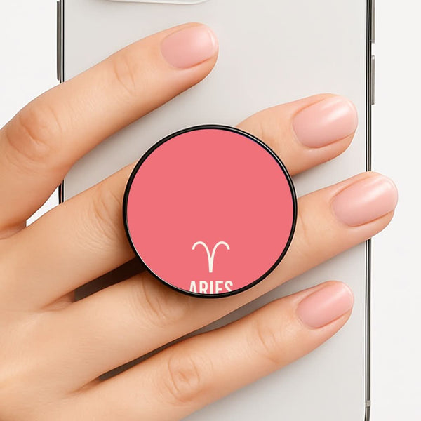 Aries Pastel Zodiac Phone Grip