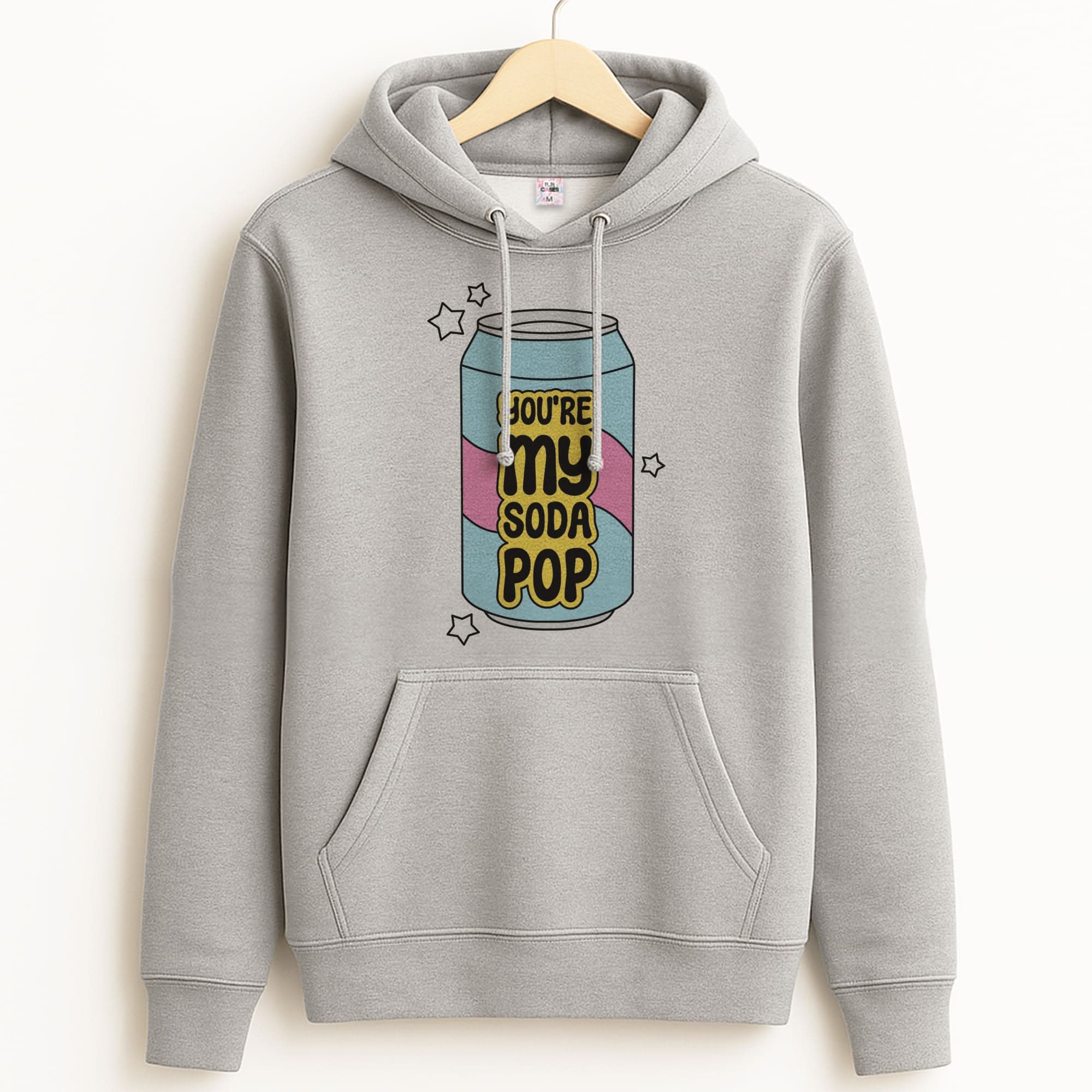 My Soda Can Unisex Grey Hoodie