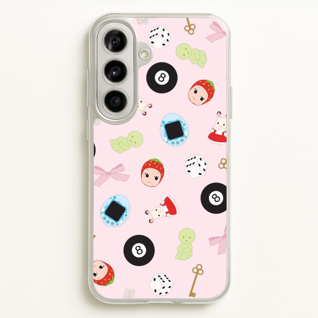 Trinkets Pattern Galaxy A56 Case