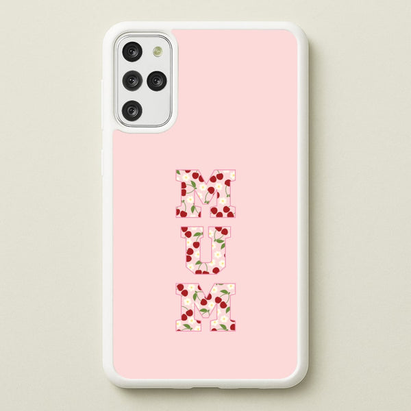 Floral Varsity Mum Galaxy S20 Plus Case