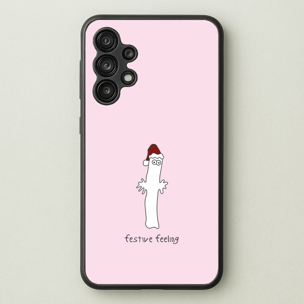 Festive Feeling Wiggly Moom Galaxy A13 Case