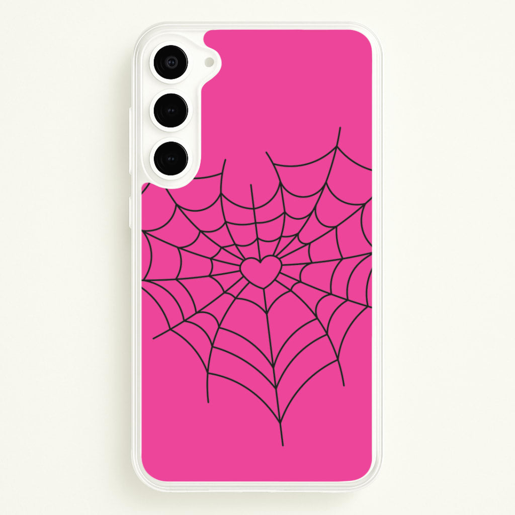 Spiderweb Hearts II Galaxy S23 Plus Case